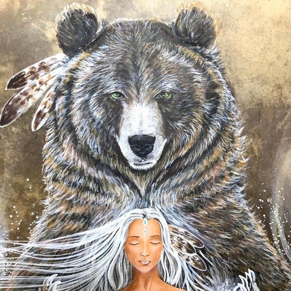 femme médecine femme ourse ours totem